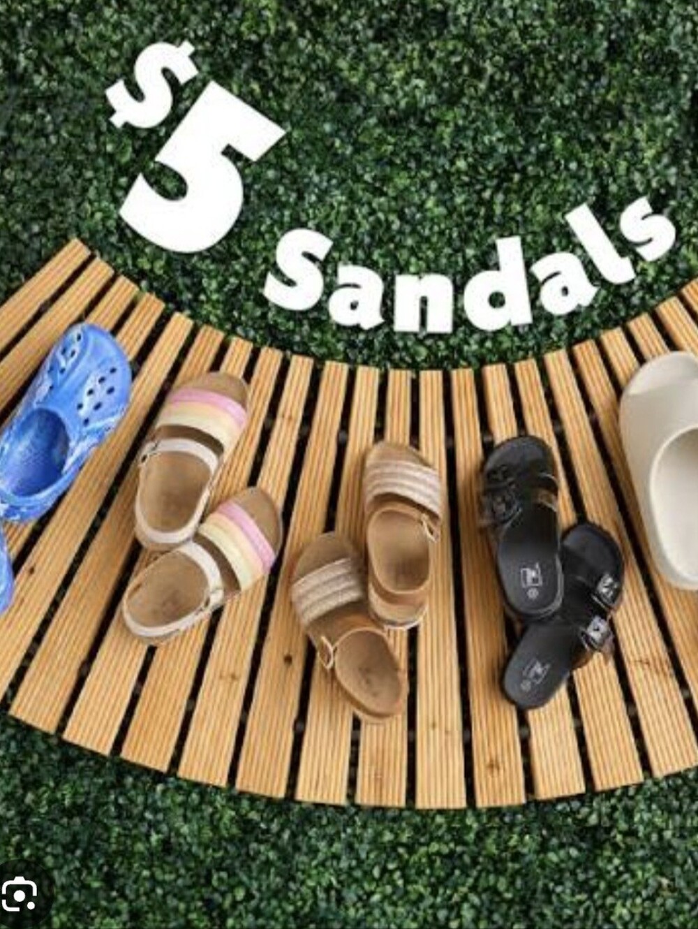 $5 Sandals SALE